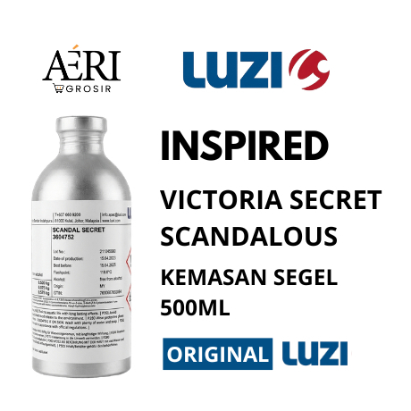 Scandal Secret Bibit Parfum Luzi Original - Segel Pabrik 500gr