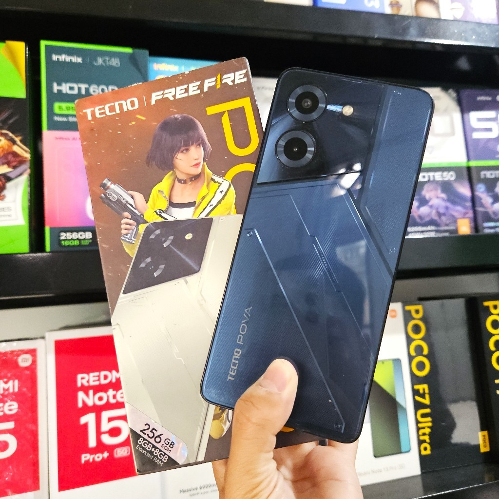 TECNO POVA 5 SECOND / POVA 5 SECOND RAM 8/256 GB HP SECOND HP SEKEN HP BEKAS HP MURAH