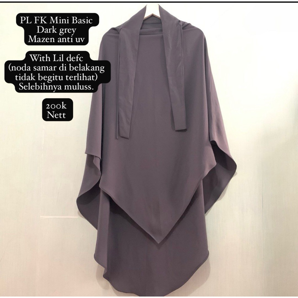 FK Mini Basic Dark Grey Preloved