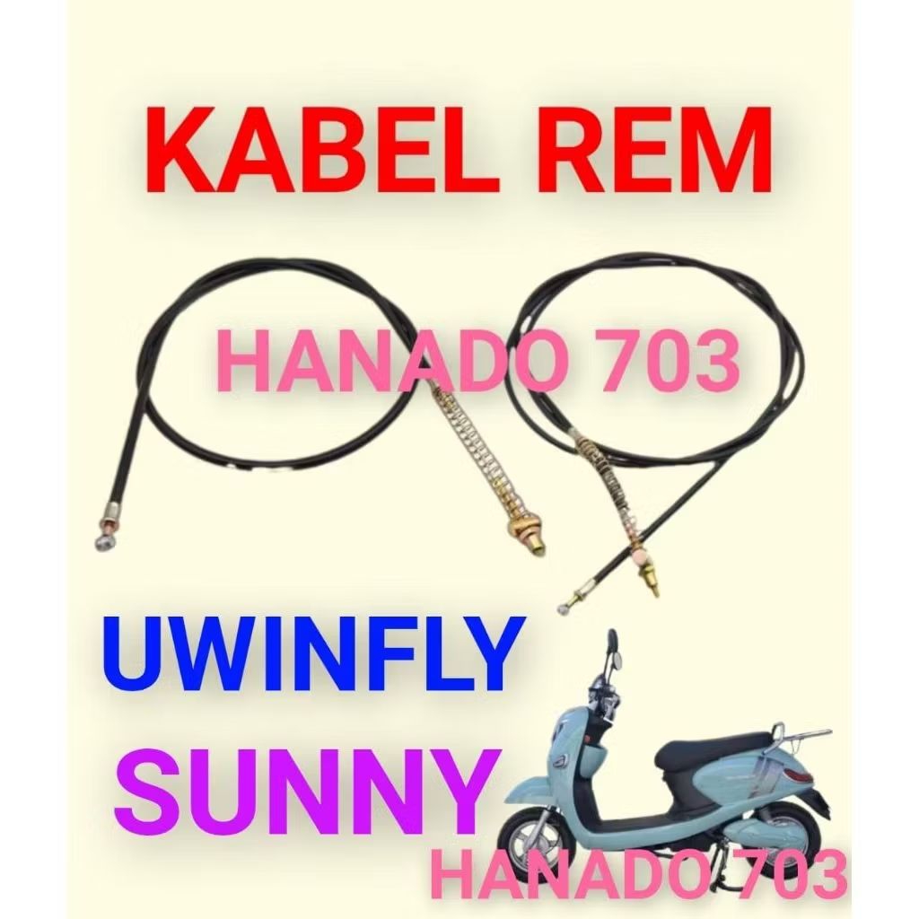 kabel rem sepeda listrik Uwinfly Sunny Tali rem sepeda listrik Uwinfly Sunny