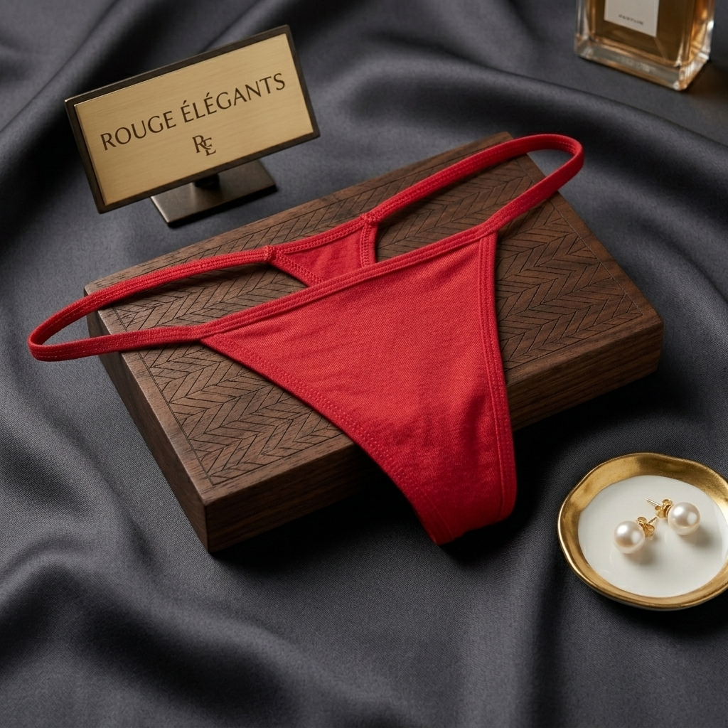 Celana Dalam Thong Bikini G String Warna Merah