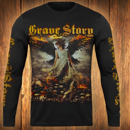 Kaos Lengan Panjang Grave Story