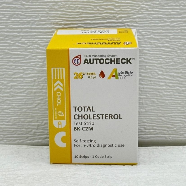 Test Strip Kolesterol Autocheck / Autocheck Kolesterol