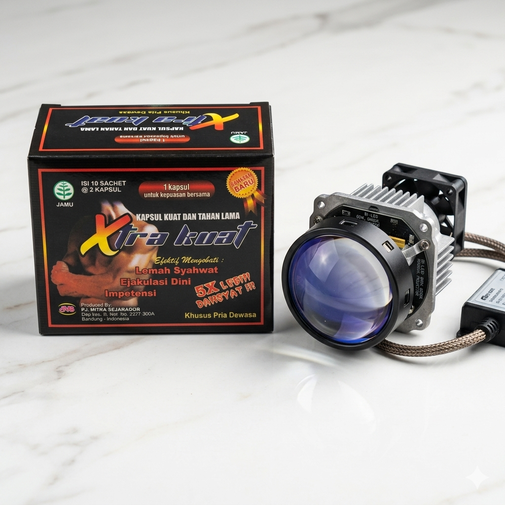 XTRAA KUAT Lampu LED Motor Xtra Kuat 5W 6000K CAPSUL