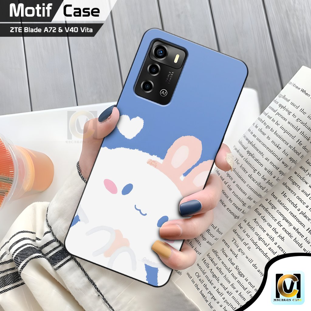 CASE ZTE BLADE A72 & ZTE BLADE V40 VITA | SILIKON LENTUR CASING SOFTCASE PELINDUNG HP ZTE BLADE A72 