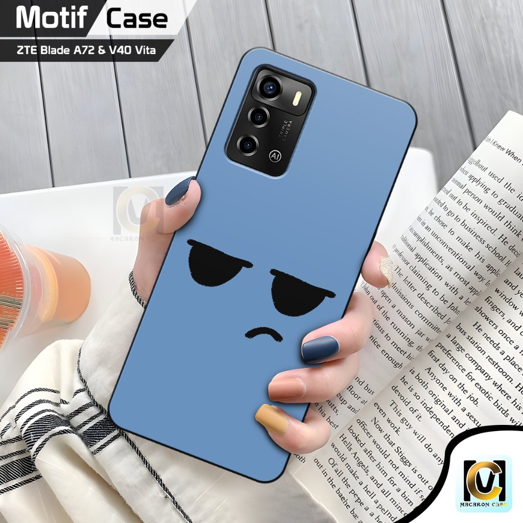 CASE ZTE BLADE A72 & ZTE BLADE V40 VITA | SILIKON LENTUR CASING SOFTCASE PELINDUNG HP ZTE BLADE A72 