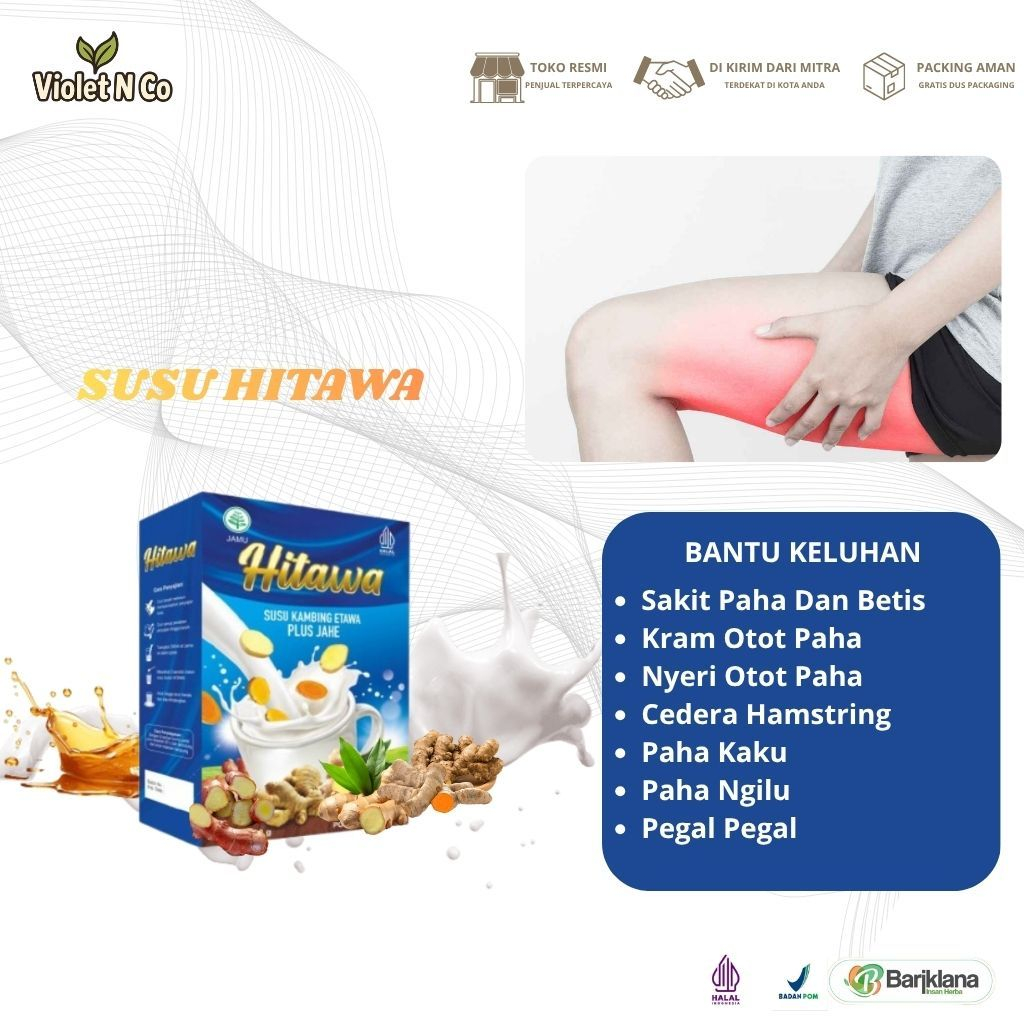 Susu Hitawa - Obat  Nyeri Otot Paha, Obat Sakit Betis, Sakit Paha Dan Betis, Nyeri Otot Paha, Kram O