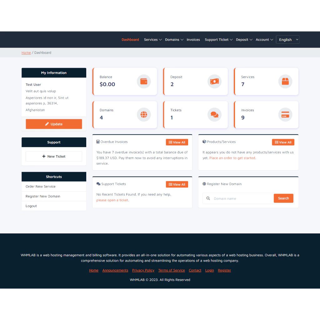 WHMCS v9.0.6 - LIFETIME license - Web Hosting Billing & Automation Platform