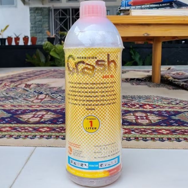 Crash 480 Sl 1 Liter Herbisida Efektif Rumput Liar