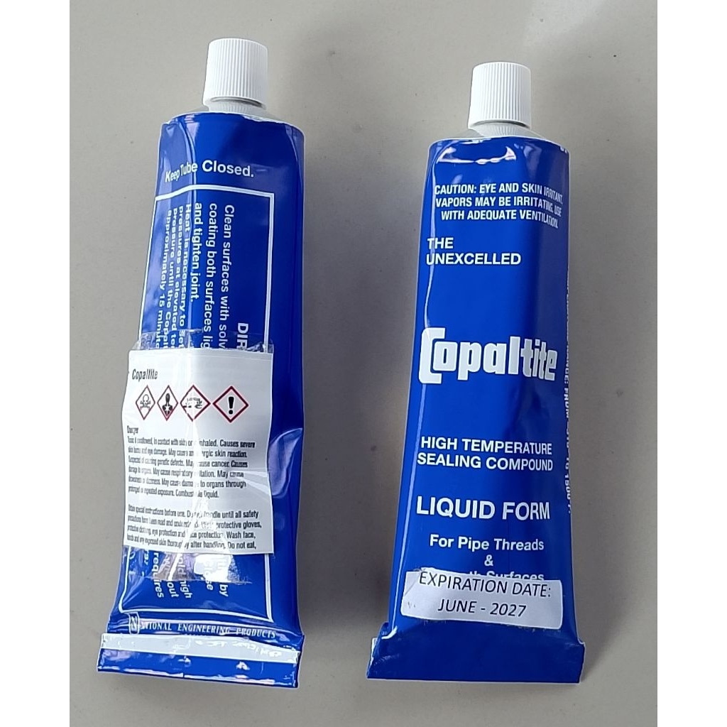 Copaltite Liquid Sealant 5oz Cairan Tahan Panas Tekanan - Hitam Biru
