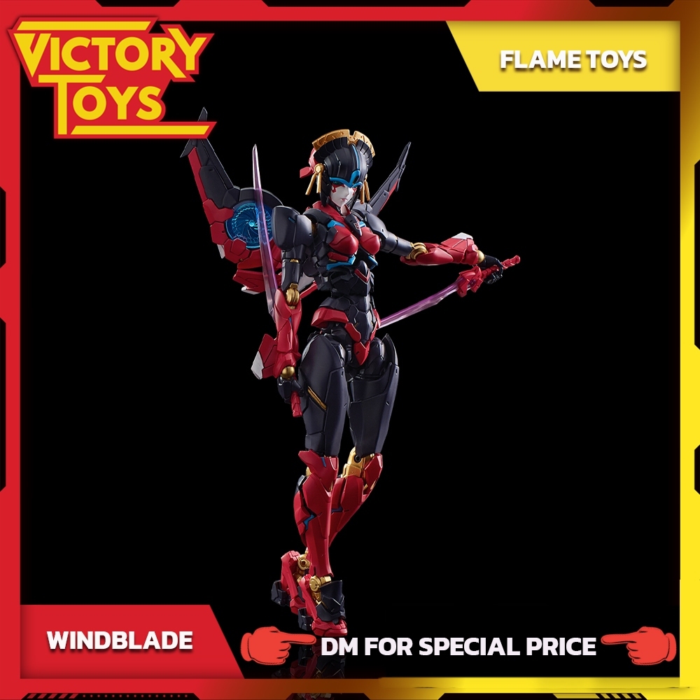 TRANSFORMERS FURAI ACTION WINDBLADE By Flame Toys