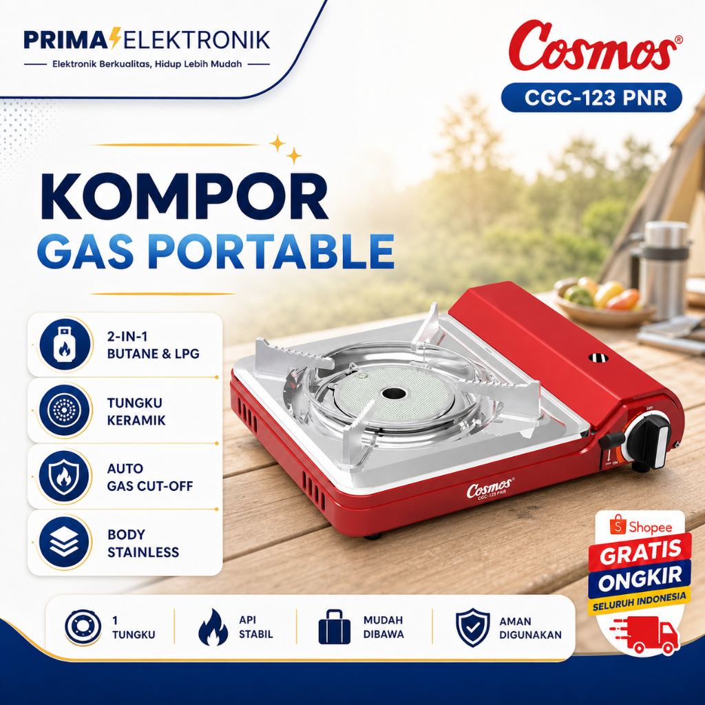 Cosmos CGC123PNR Kompor Gas Portabel