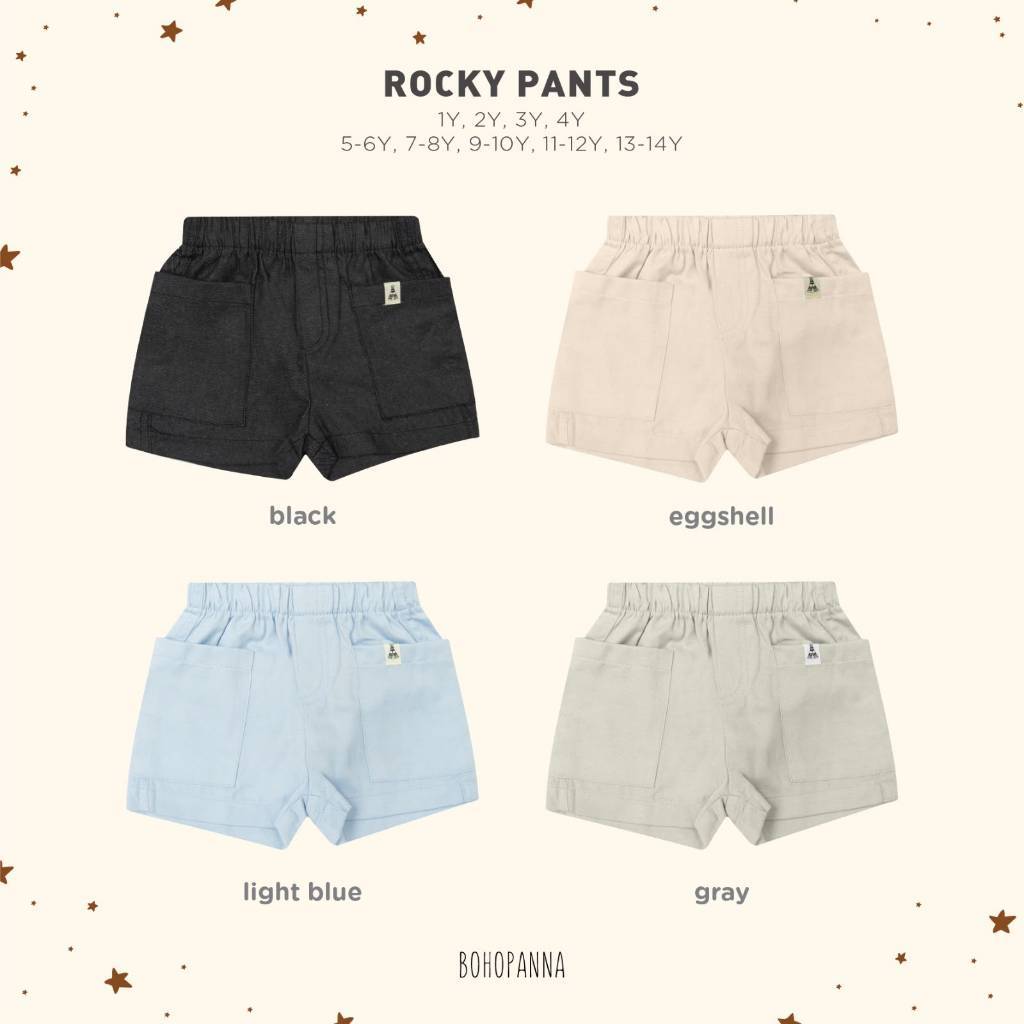 BOHOPANNA - ROCKY PANT - CELANA ANAK