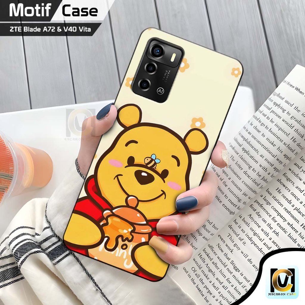 CASE ZTE BLADE A72 & ZTE BLADE V40 VITA | SILIKON LENTUR CASING SOFTCASE PELINDUNG HP ZTE BLADE A72 