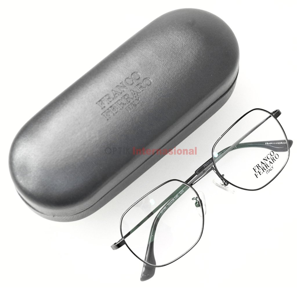 FRANCO FERRARO ITALY FF196 Frame Kacamata Branded Italy Original Unisex