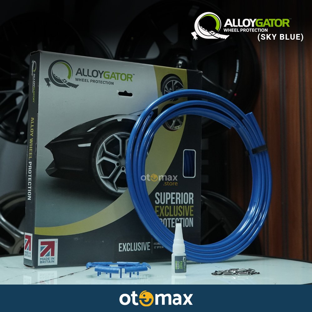 Pelindung Velg Mobil Alloygator Exculisive Sky Blue