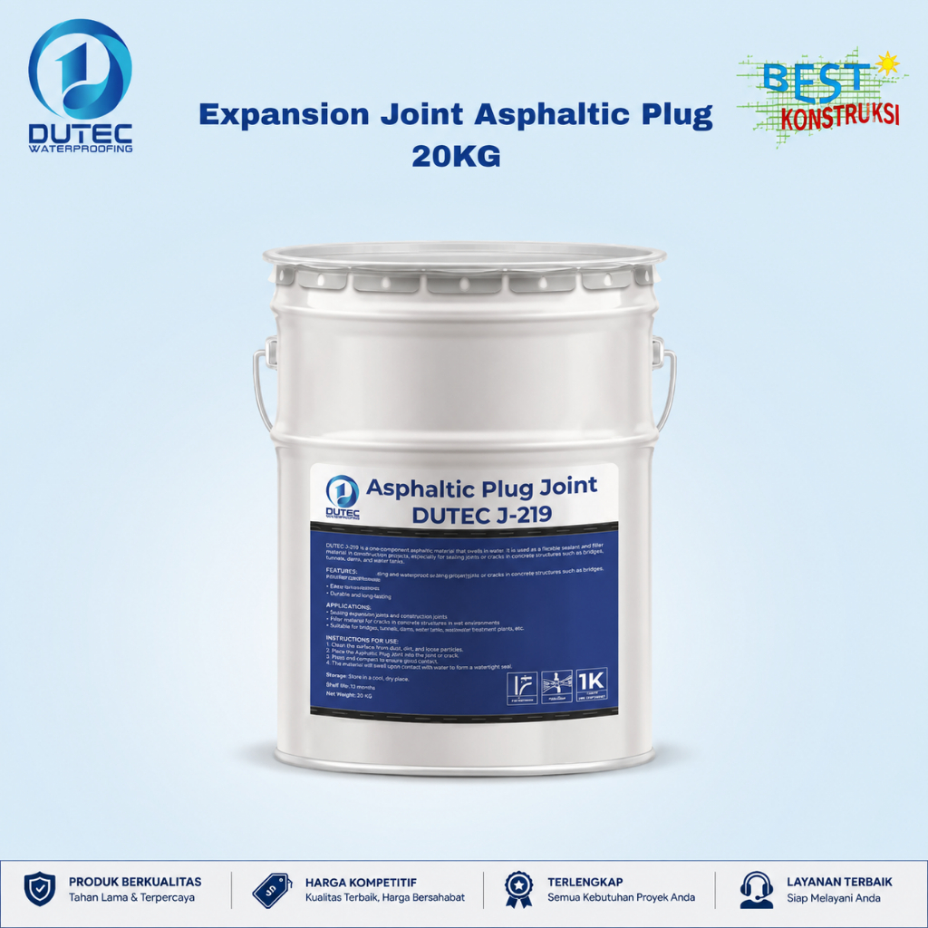 Expansion Joint Asphaltic Plug Asphaltic Plug Joint Aspal Seal Joint Sealant 20kg untuk Penutup Cela