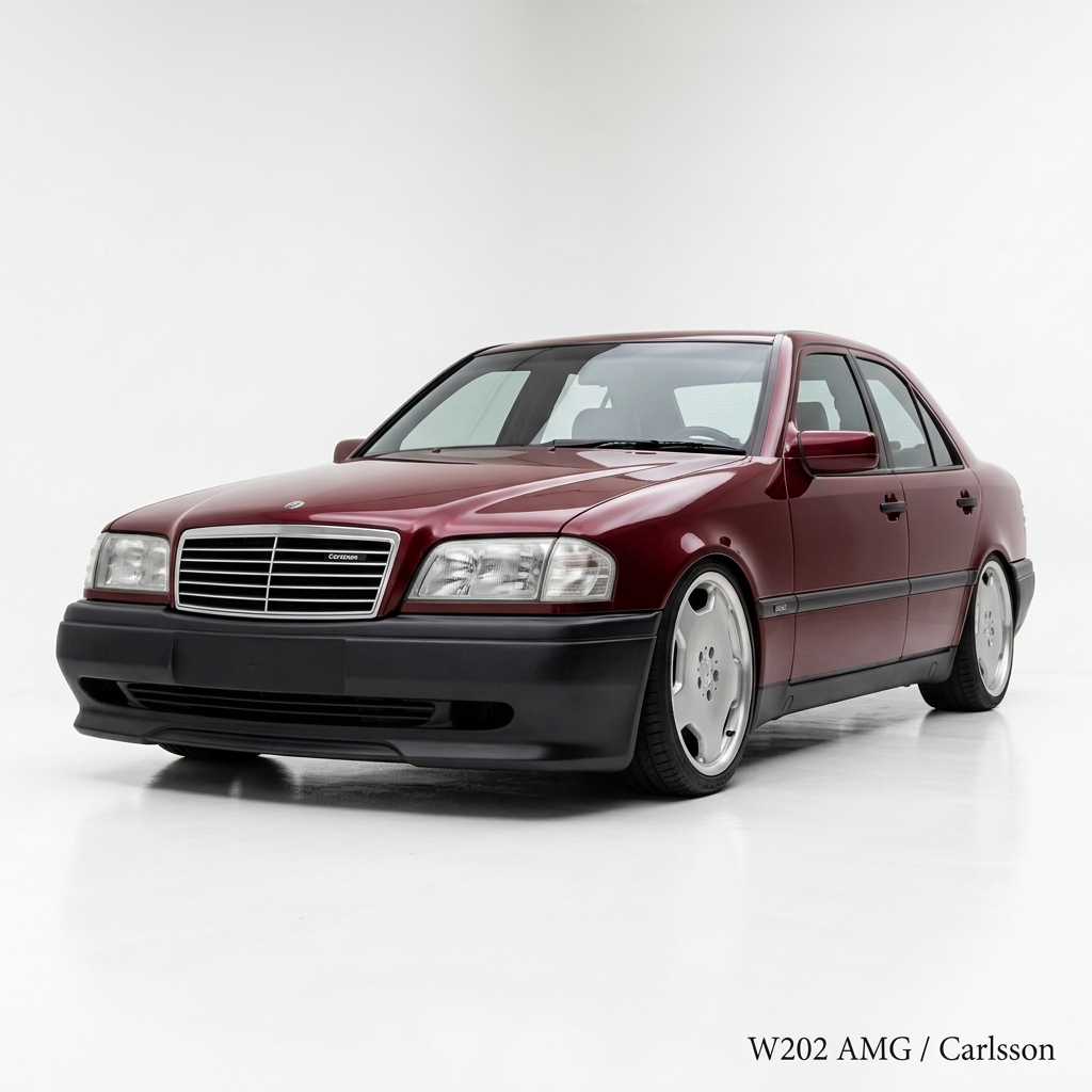 bodykit w202 bemper w202 bumper w202 depan