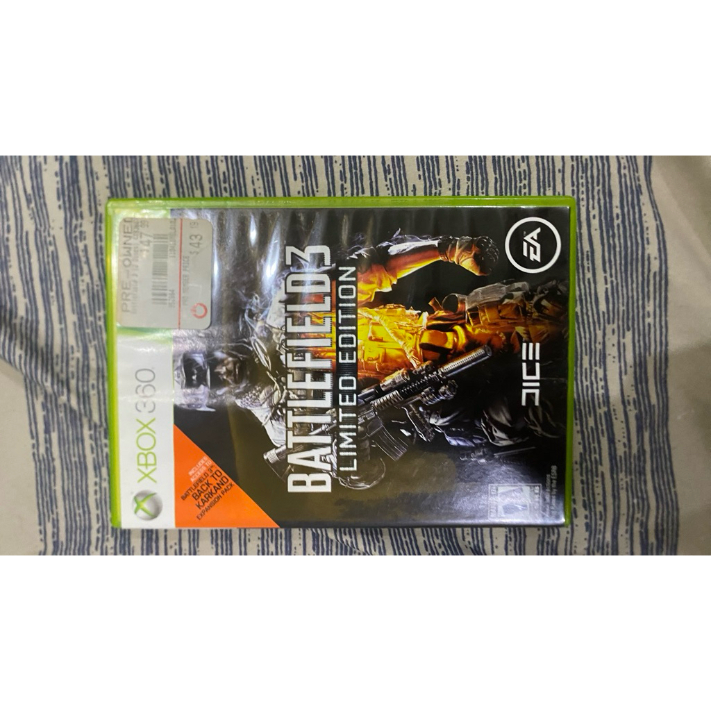 Battlefield 3 Limited Edition EA Dice Xbox 360 ORIGINAL