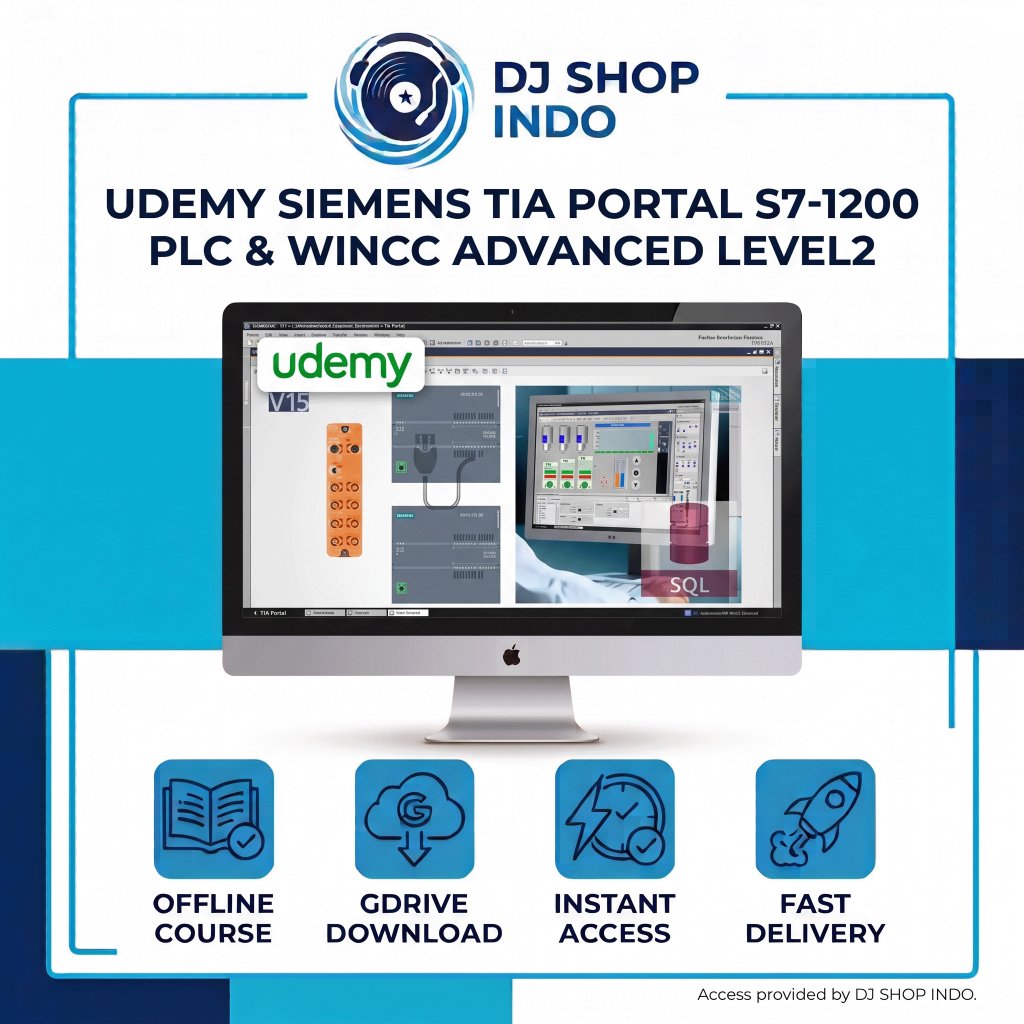 Udemy Siemens TIA Portal S7.1200 PLC And WinCC Advanced Level2
