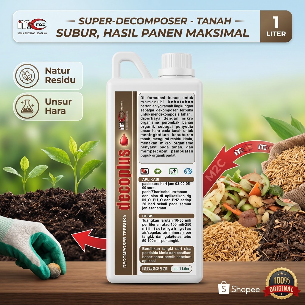 Dekomposer tanah terbaik