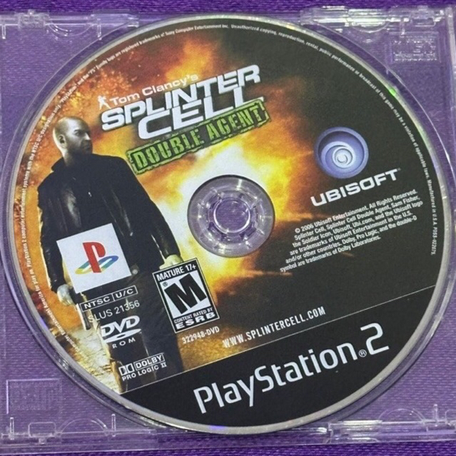 kaset ps2 ori us splinter cell double agent