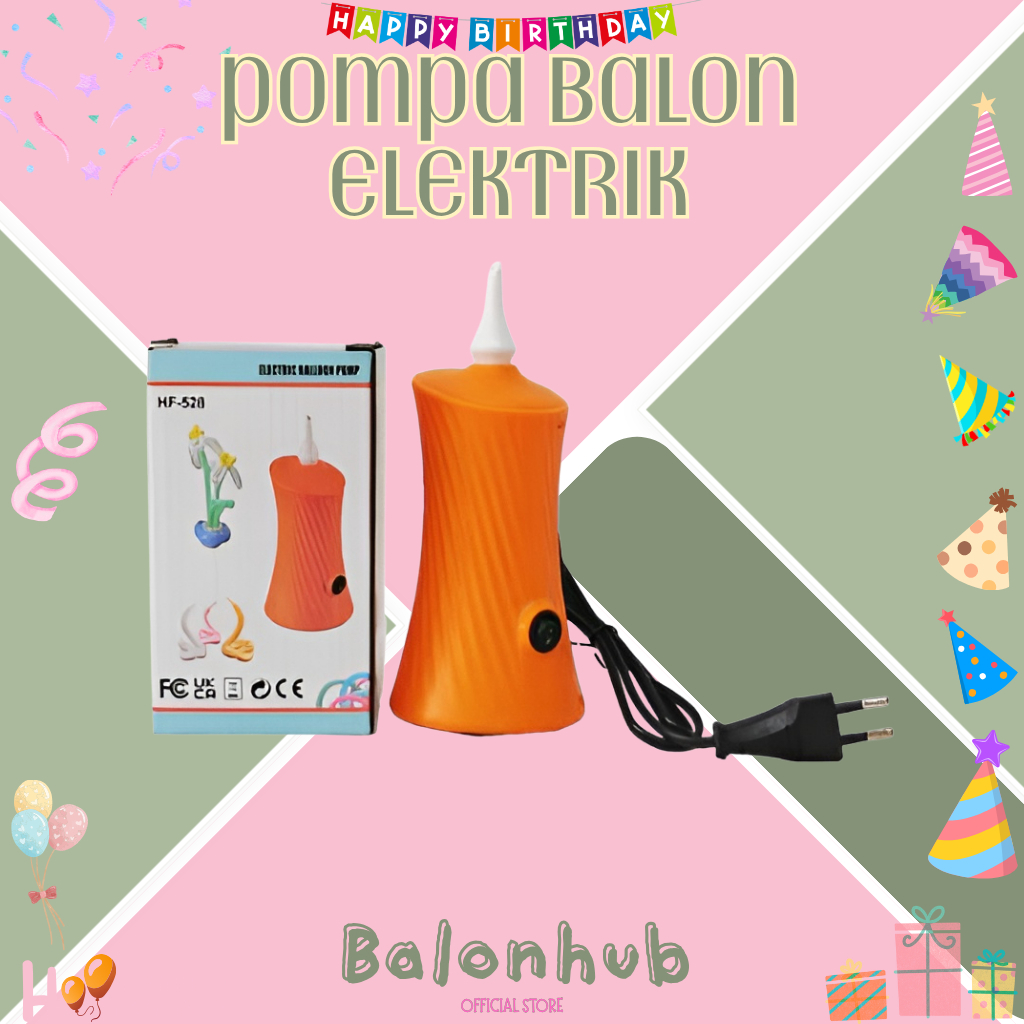 Pompa Balon Listrik | Listrik Elektrik Balon Pump | Alat Pompa Balon Elektrik Pompa Besar