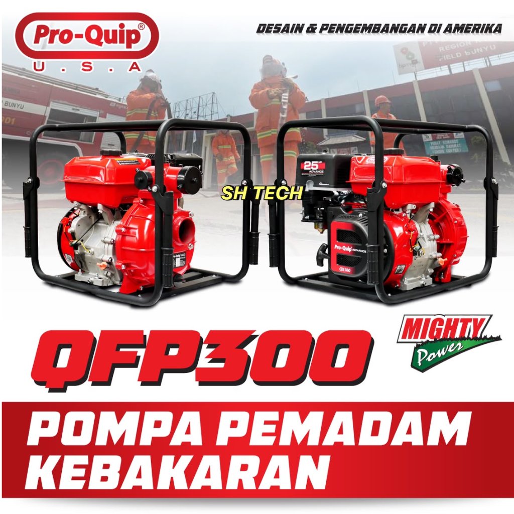 PRO QUIP QFP300 PROQUIP QFP 300 POMPA PEMADAM KEBAKARAN 3 INCH BENSIN