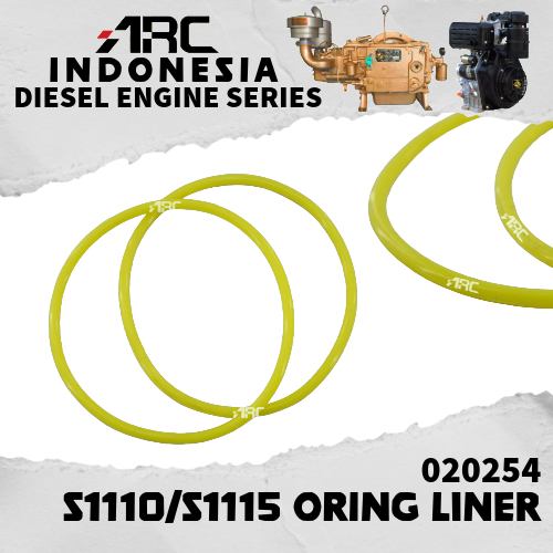 S1110/S1115 ORING LINER / O-Ring Karet Liner Mesin Diesel