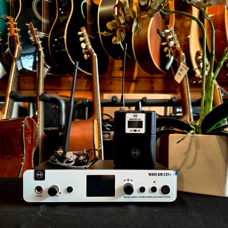 WAVE AUDIO WAVE AIR 3 ST PLUS WIRELESS EAR MONITOR SYSTEM