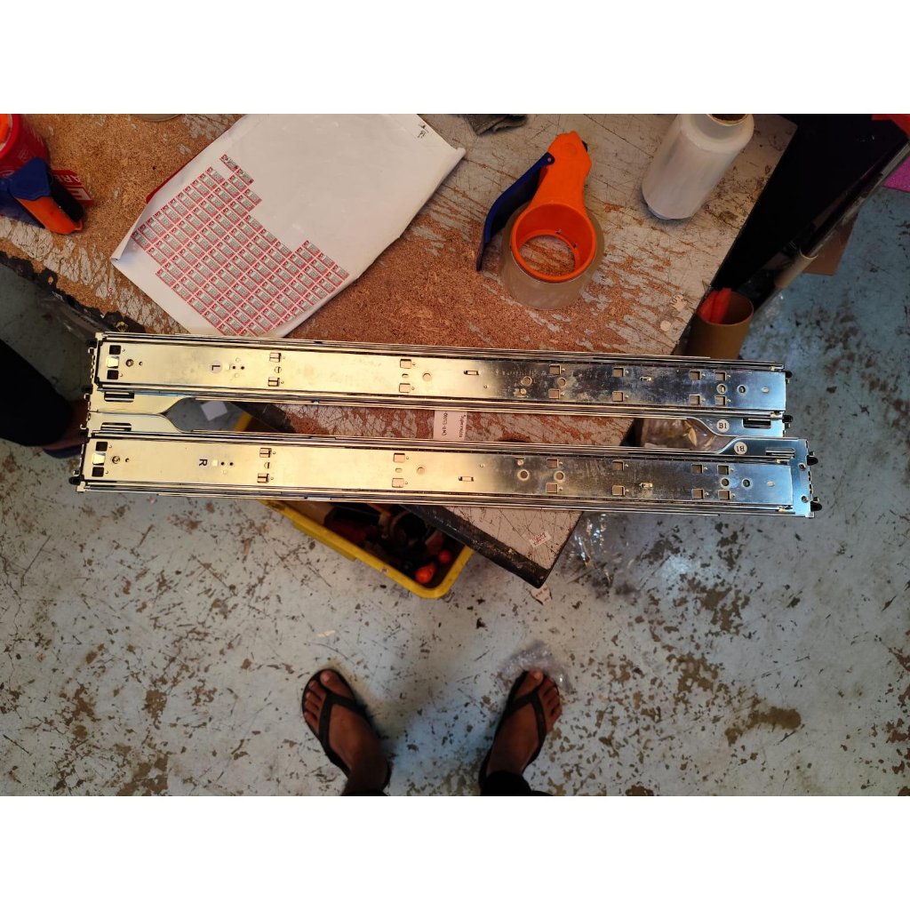 RAIL KIT SUPERMICRO 2U-3U ( BERGARANSI )