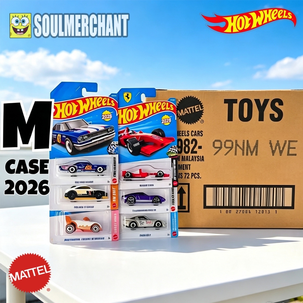 Hot Wheels Grosir Reguler Dus Lot A B C D E F H J K L M N O P Q 2024 2025 2026 Segel SNI
