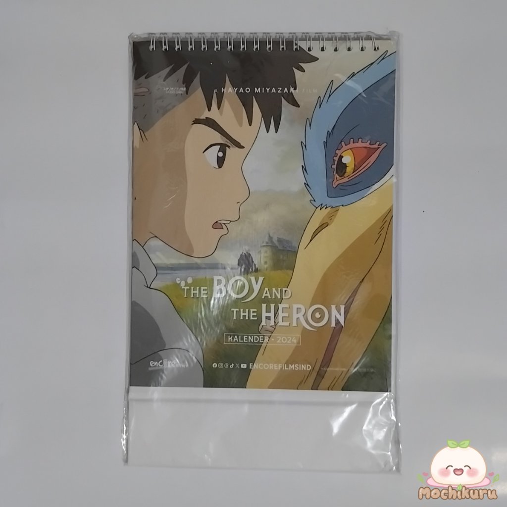 The Boy and The Heron Calendar Ghibli / Kalender 2024