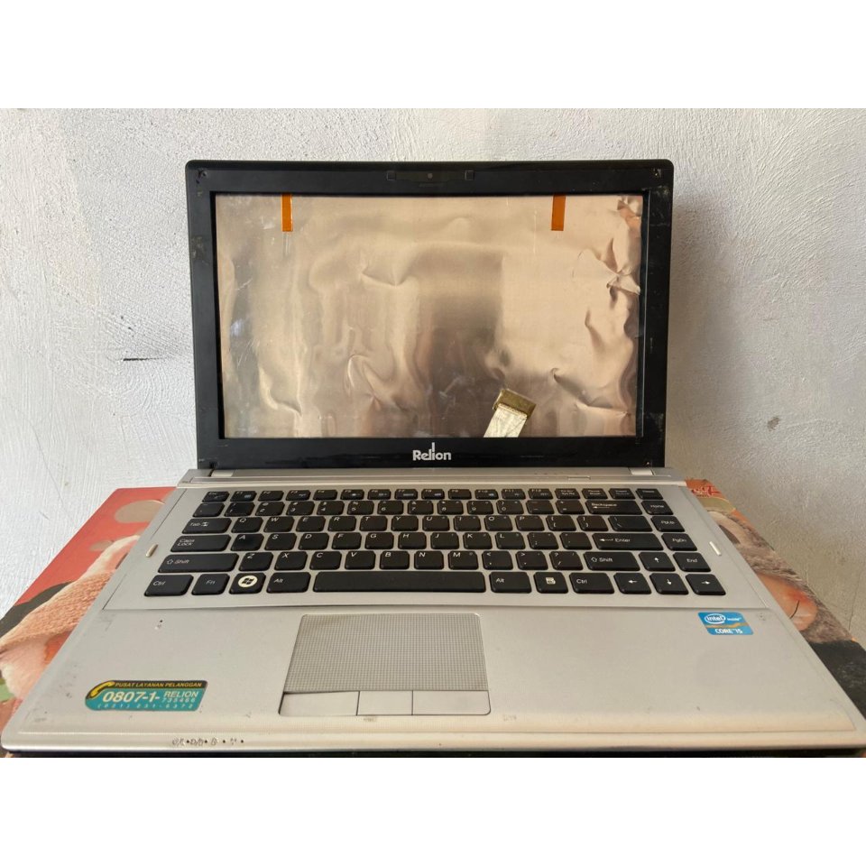 casing laptop relion 1H4EL kokoh no repair