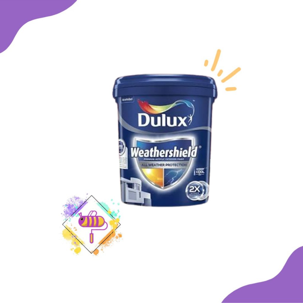 CAT TEMBOK EKSTERIOR DULUX WEATHERSHIELD CORE DUALSHIELD 20KG