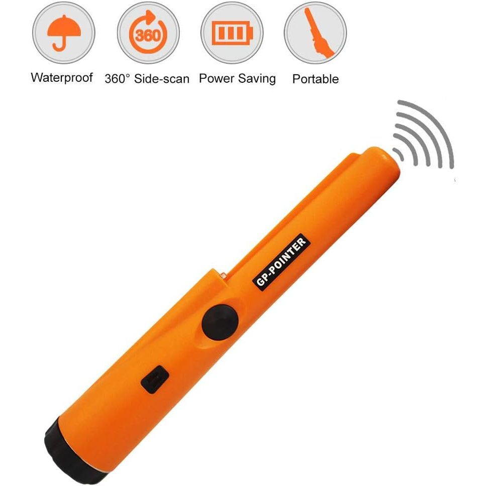 Original GP Pointer S Metal Detektor Pin Pointer Alat Deteksi Logam Metal Emas Perak Bukan Garret Pr