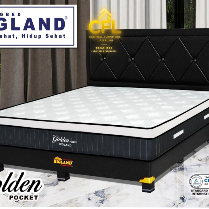 CENTRAL - BIGLAND MATRAS GOLDEN POCKET / KASUR BIGLAND GOLDEN POCKET PREMIUM / BL MATRAS GOLDEN POCK