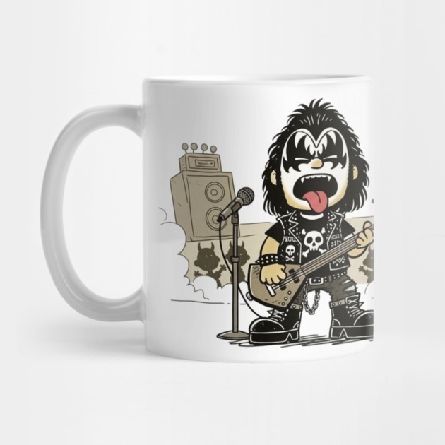 Snoopy Kiss Metalhead - Snoopy Tea Mug