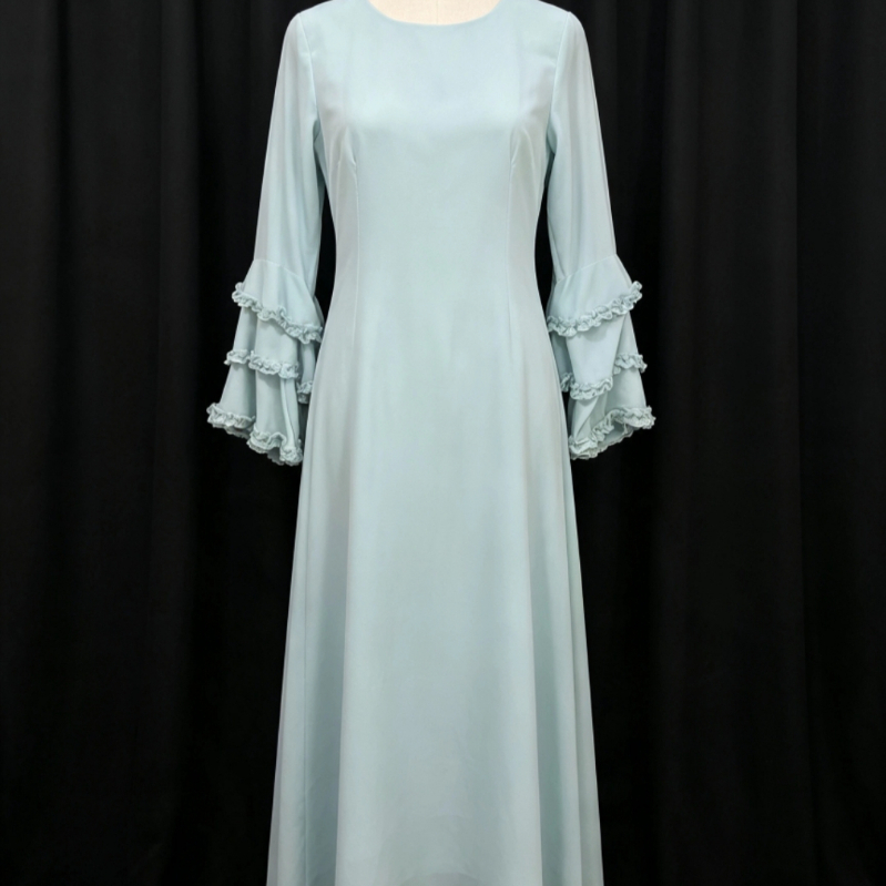Gamis biru muda