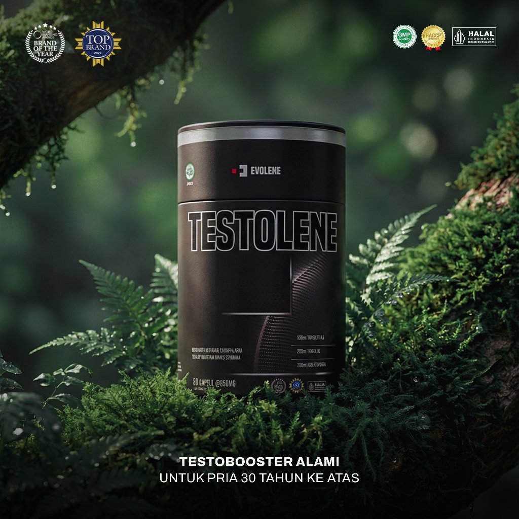 Suplemen Testosteron Evoboost Testolene 60s