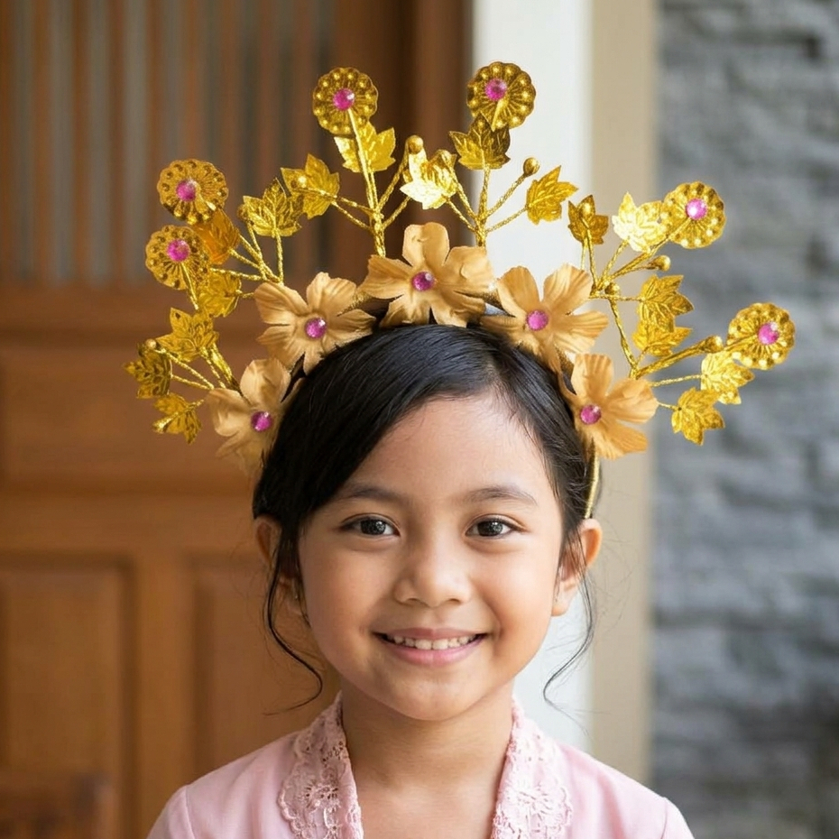 Bando Bunga Daun Emas/Bando Karnaval/Bando Tari