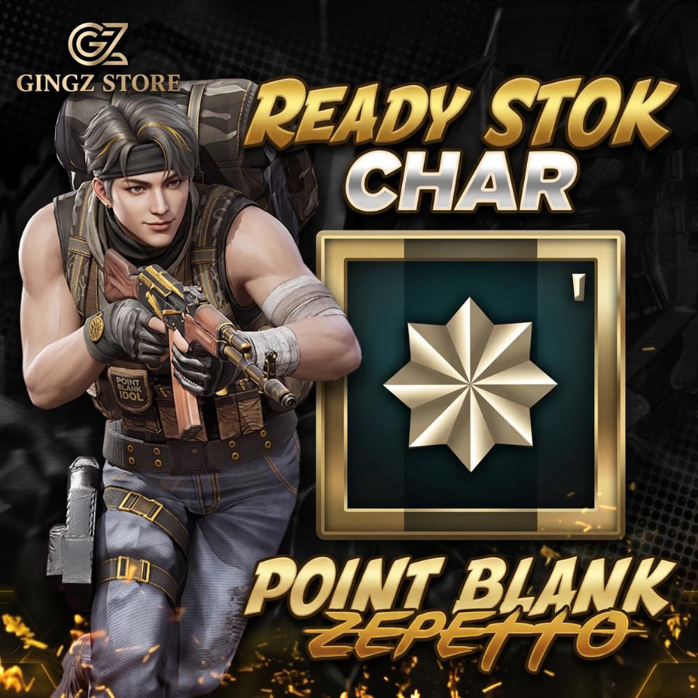 Char Point Blank Major 1 QC 80 Hari Data Polos
