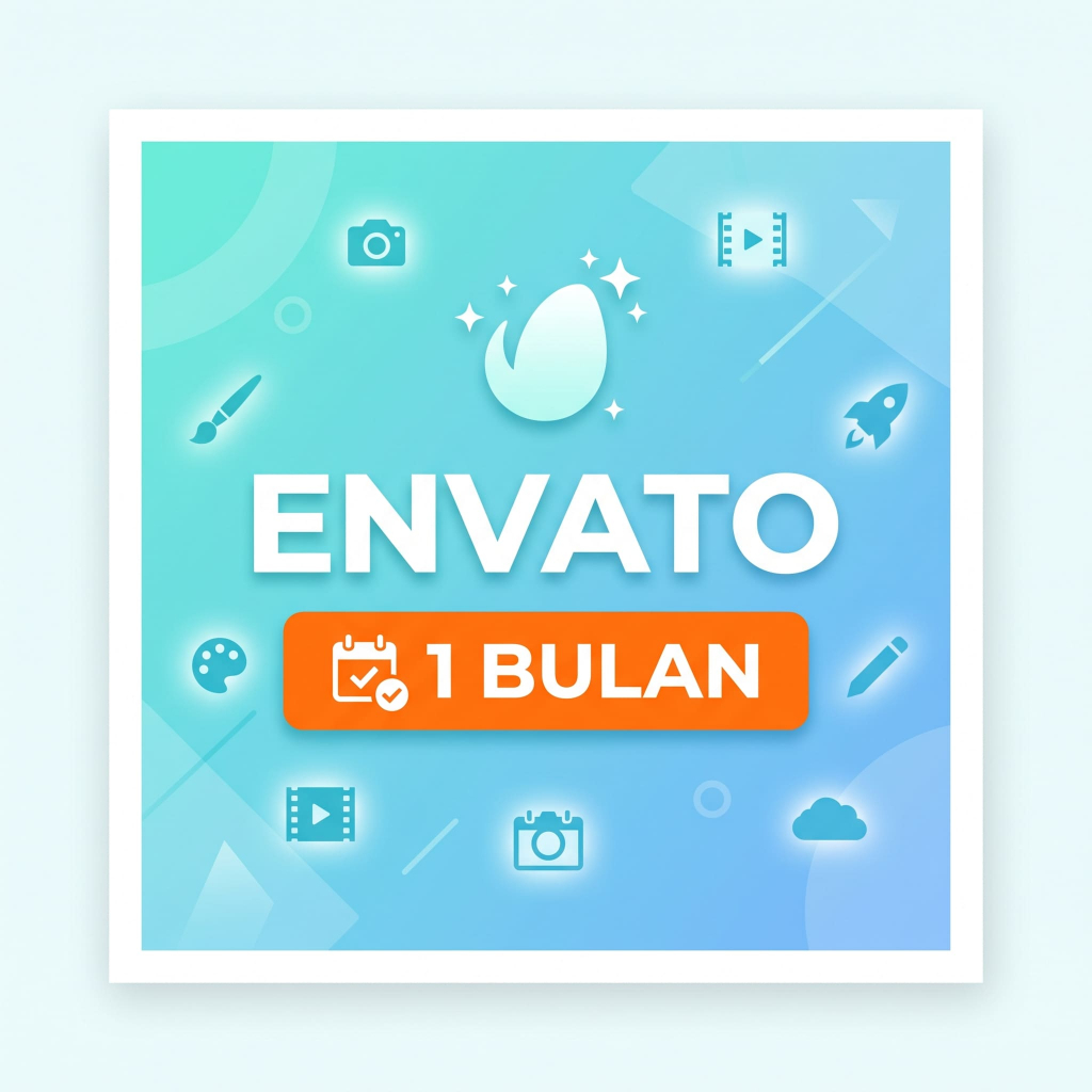 Envato Element 1 Bulan Private Akun