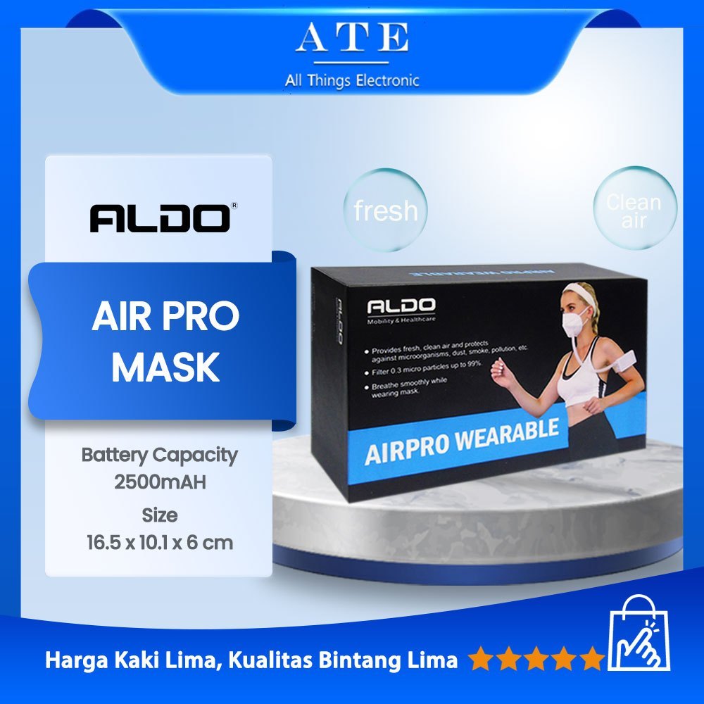 Airpro Mask Clean Air Masker Respirator Antivirus ALDO