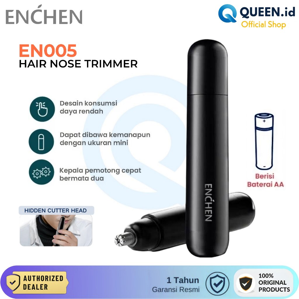 ENCHEN EN005 Electric Shaving Nose Hair Trimmer Alat Cukur Bulu Hidung