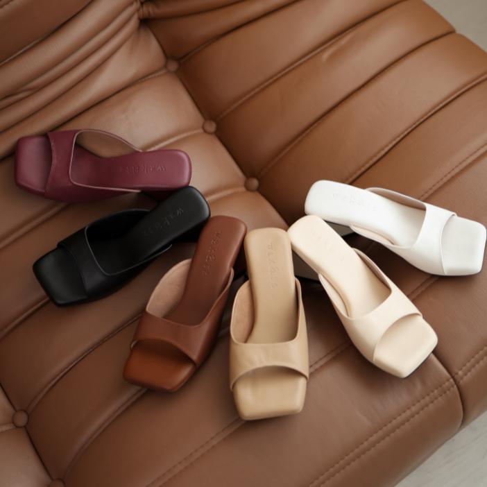 K.Wakata - Rara Hak 5cm - Sandal Heels Wanita Hak Segitiga