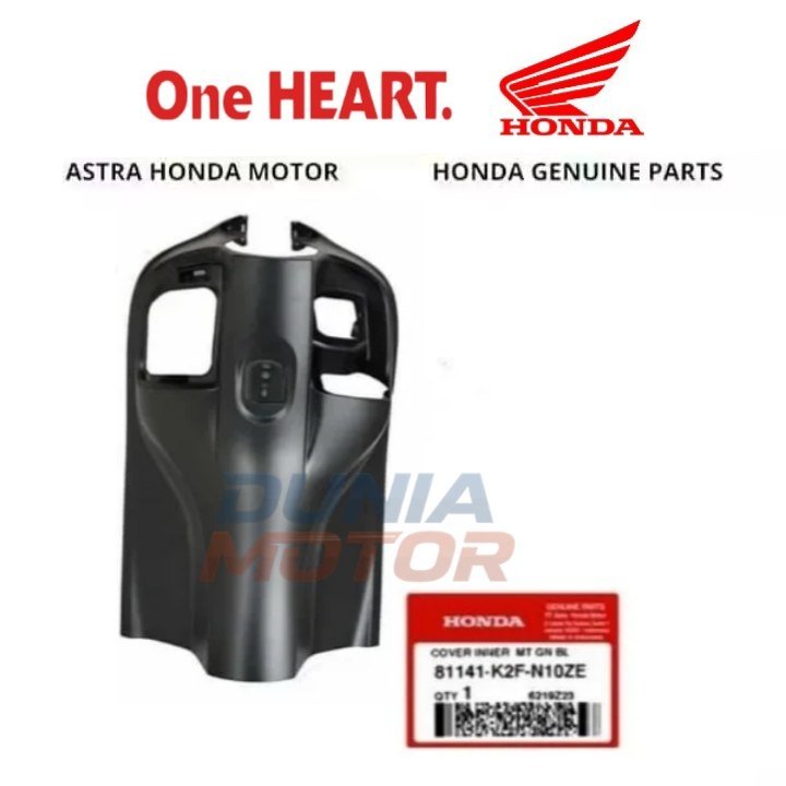 Penuutup Cover Inner Matte Hitam Black Doff Dop Motor Scoopy K2F 81141K2FN10ZE 81141-K2F-N10ZE ori o
