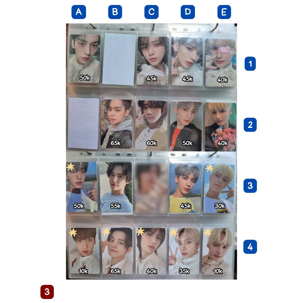 PC Official TXT Photocard Tomorrow by Together Soobin Yeonjun Beomgyu Taehyun Hueningkai Album Freez