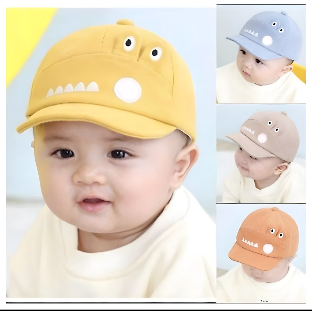 Topi ANAK motif Crocodile / Topi Aligator Topi anak perempuan laki laki fashion