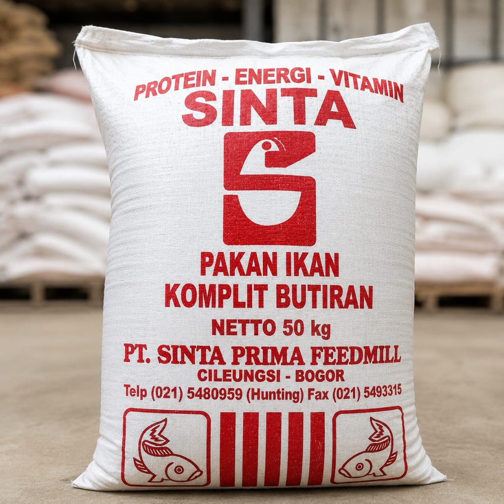Pakan Ikan Sinta SN-3 Pakan tenggelam 50kg